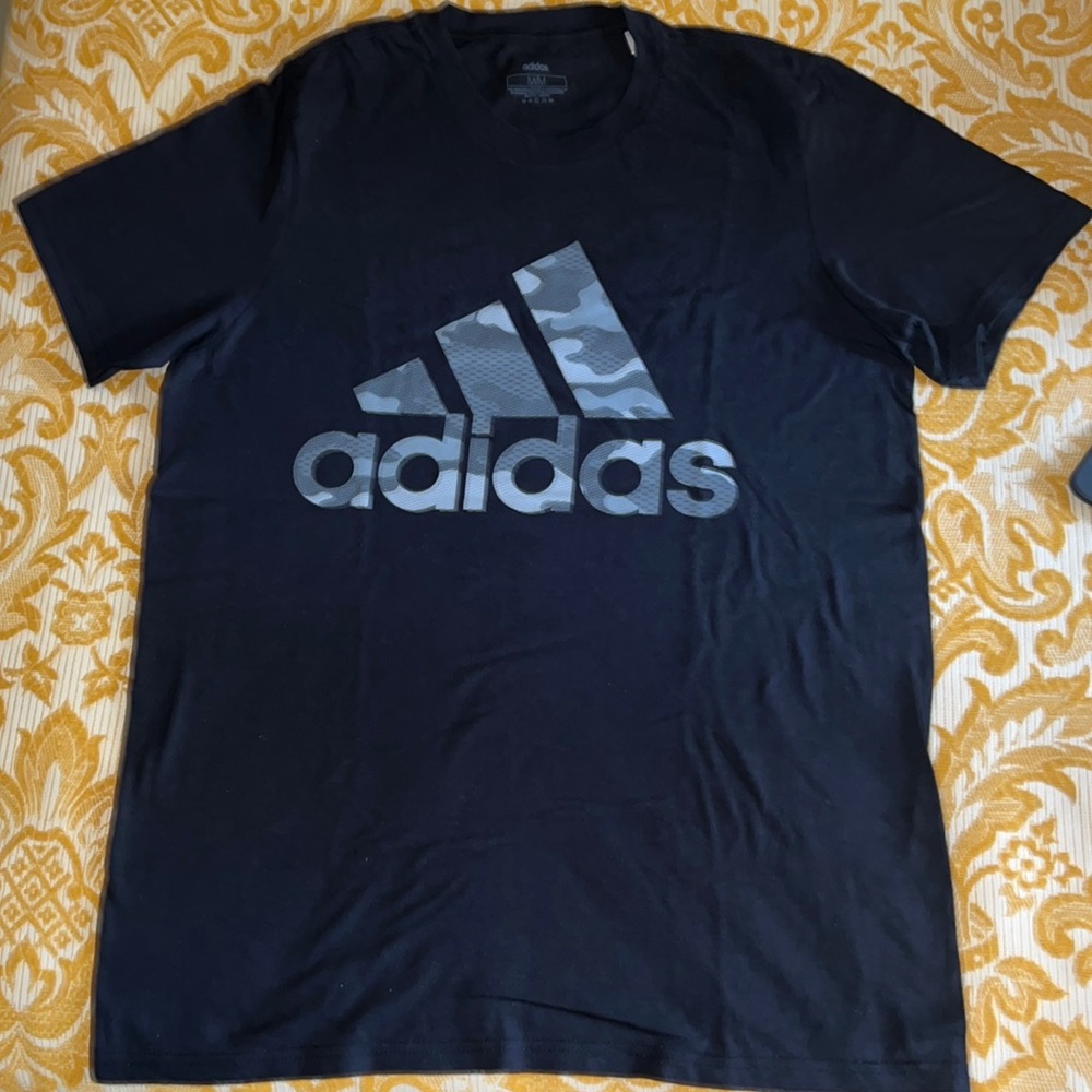 Mens Adidas Black Tee